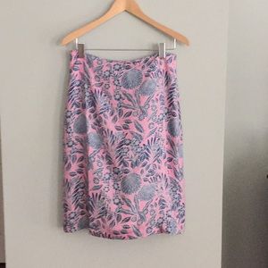 JCrew 100% silk skirt